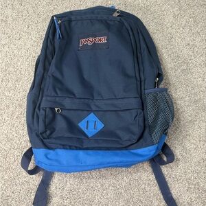 Pre-owned Blue jansport laptop backpack
